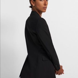 Theory Black Wool Blazer